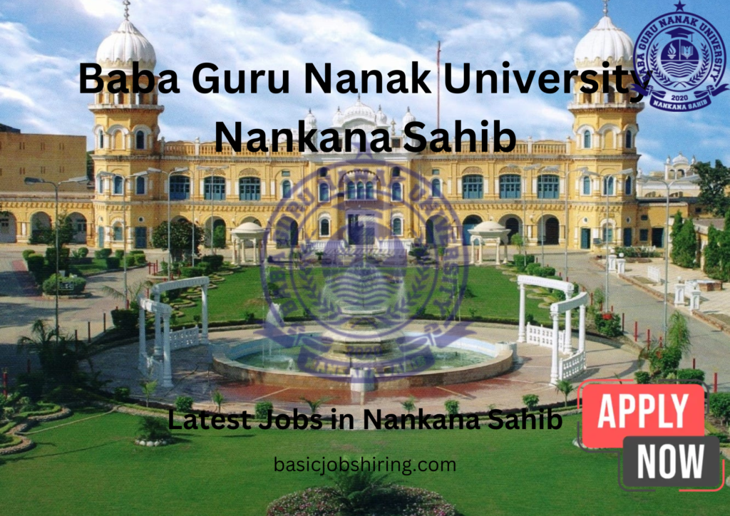 Latest Jobs in Nankana Sahib